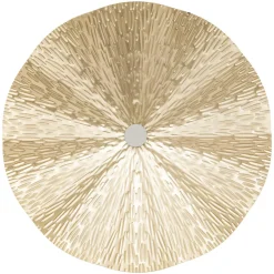 Atmosphera, cru017dateur d'intu017drieur Lot de 3 décos murales métal (D33,5 cm) Leslie Or Online