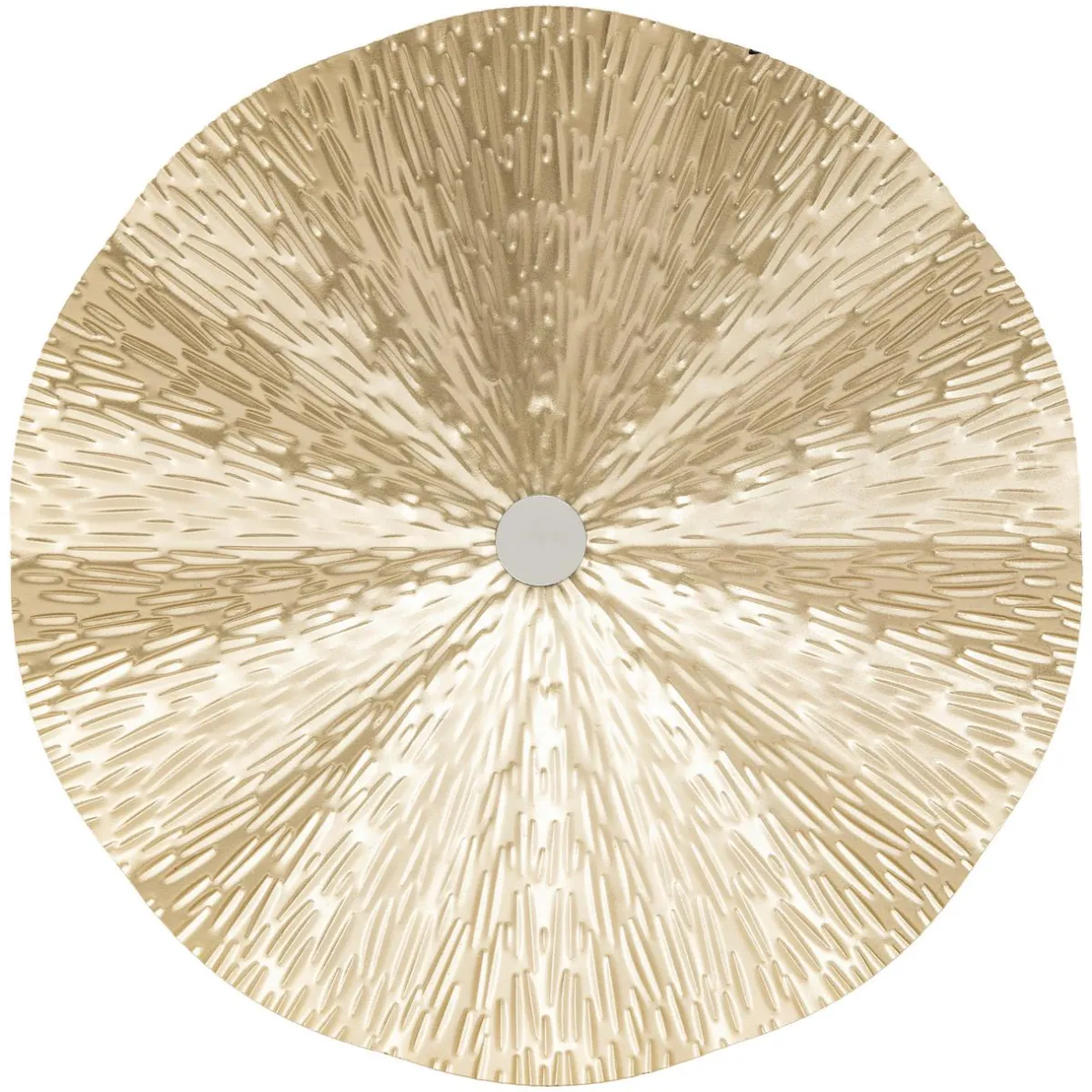 Atmosphera, cru017dateur d'intu017drieur Lot de 3 décos murales métal (D33,5 cm) Leslie Or Online