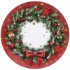Feeric Lights & Christmas Lot de 12 dessous d'assiette Couronne Rouge Discount