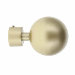 LUANCE Lot de 2 embouts tringle (D20 mm) Jim Théa Or Best