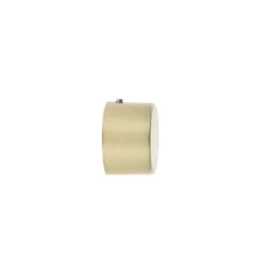 LUANCE Lot de 2 embouts tringle métal (D28 mm) Bouchon Or Hot