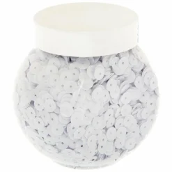 Feeric Lights & Christmas Lot de 100 gr de sequins Blanc Best