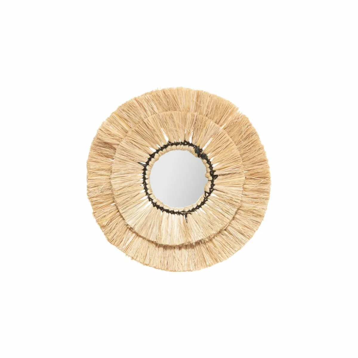ATMOSPHERA Lot de 3 miroirs (D20-30-40 cm) Alba Naturel Sale