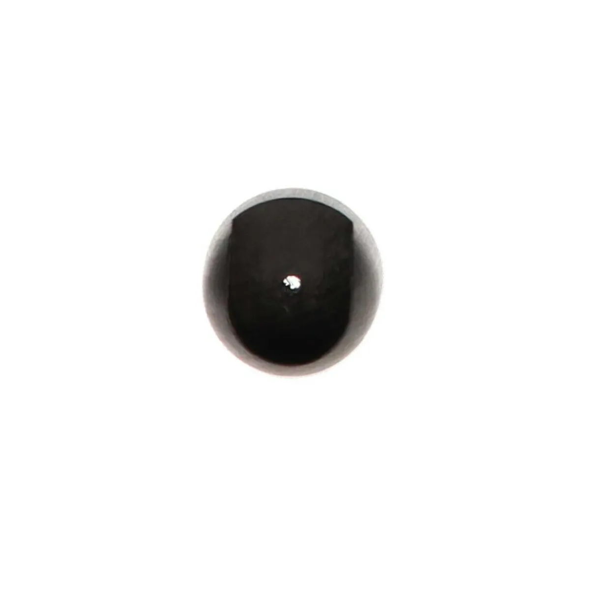 LUANCE Lot de 2 naissances tringle rideau bois (D28 mm) Nils mat Noir Outlet