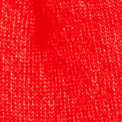 JJA Lot de 3 noeuds de Noël (H9 cm) Pimlico velours Rouge Hot