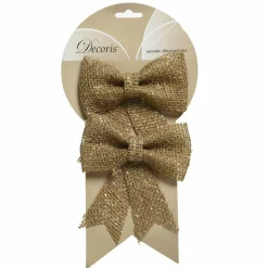 KAEMINGK Lot de 2 noeuds (H14 cm) Tresor jute Naturel Best