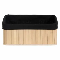 TENDANCE Lot de 4 paniers Anako Noir Outlet