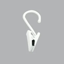 LUANCE Lot de 8 pinces Blanc Outlet