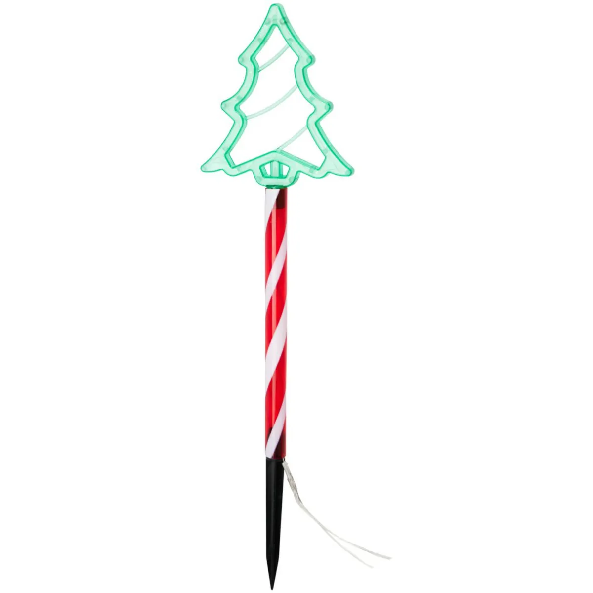 KOOPMAN Lot de 5 piquets lumineux à piles 45 LED (H44 cm) Sapins Candy Multicolore Clearance