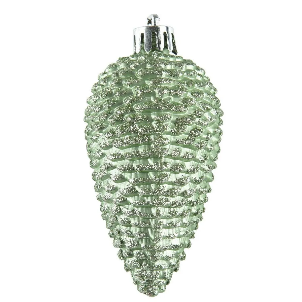 KAEMINGK Lot de 6 pommes de pin à suspendre (H8 cm) Alpine Vert matcha Online