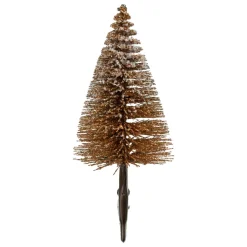 FEERIC LIGHTS Lot de 4 sapins sur pince (H15 cm) Forêt enchantée Marron Outlet