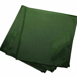 DOUCEUR D'INTERIEUR Lot de 3 serviettes (40 x 40 cm) Essentiel Vert kaki Hot