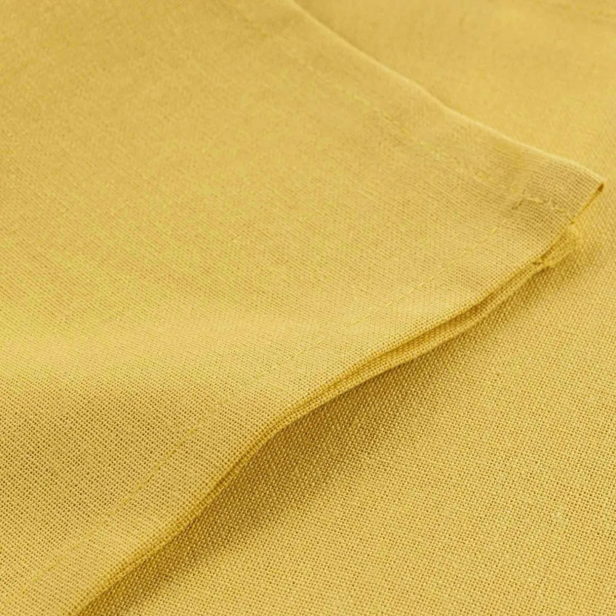 DOUCEUR D'INTERIEUR Lot de 3 serviettes coton (40 x 40 cm) Initia Jaune Clearance