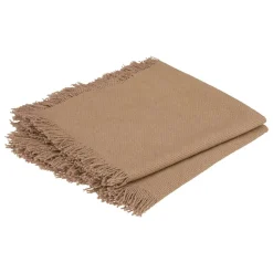 ATMOSPHERA Lot de 2 serviettes coton (40 x 40 cm) Maha Beige Online