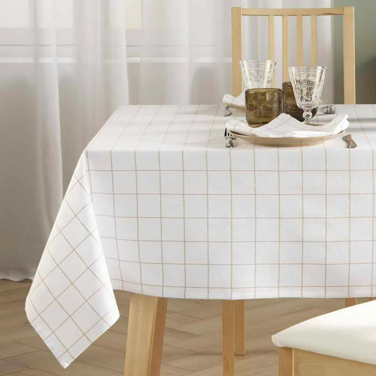 douceur d'intu017drieur Lot de 3 serviettes coton (40 x 40 cm) Axel Blanc Online