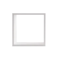 ATMOSPHERA Lot de 3 étagères bois (H15-20-25 cm) Cube Blanc Best