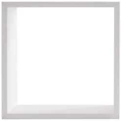 ATMOSPHERA Lot de 3 étagères bois (H15-20-25 cm) Cube Blanc Best