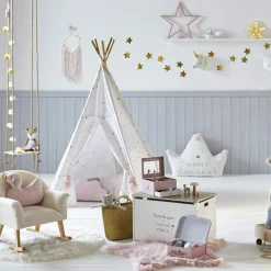 Atmosphera createur d'interieur for kids Lot de 3 valises gigognes enfant Douceur Rose Discount