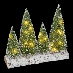 Feeric Lights & Christmas Lot de sapins lumineux Limia pour aménager un village