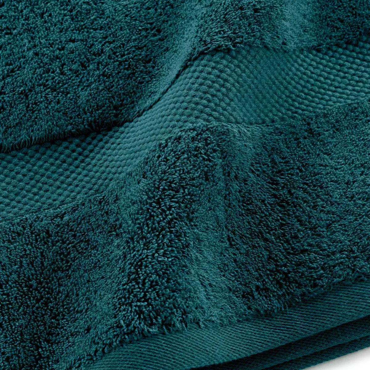 douceur d'intu017drieur Lot de serviettes de bain 50x90 cm x2 + serviettes 70x130cm x2 + gants de toilette x2 Elegance Bleu New