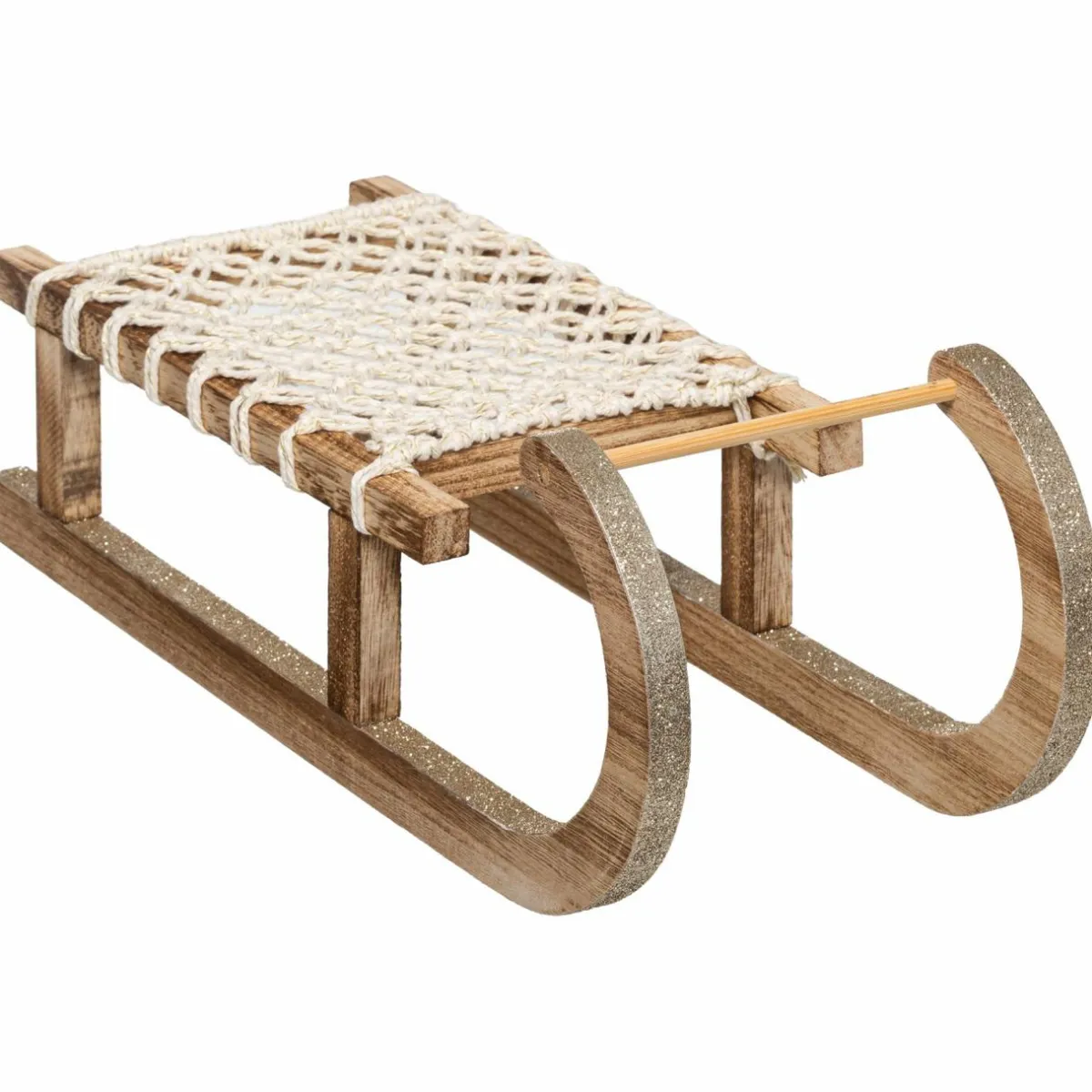 Feeric Lights & Christmas Luge en bois (40 x H9 cm) Corde Naturel Sale