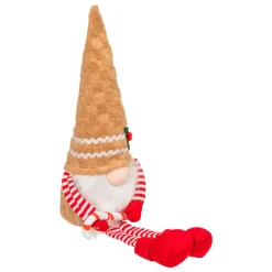 JJA Lutin assis (H50 cm) Gourmand Pain d'épices Marron clair Sale