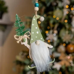 KAEMINGK Lutin de Noël à suspendre (H11 cm) Mon sapin Vert Online