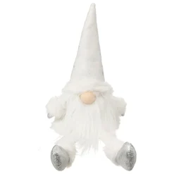 FEERIC LIGHTS Lutin de Noël assis (H46 cm) Nordique Blanc Online