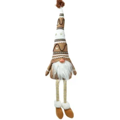 KAEMINGK Lutin de Noël fait main (H65 cm) Petit indien longues jambes Beige Best