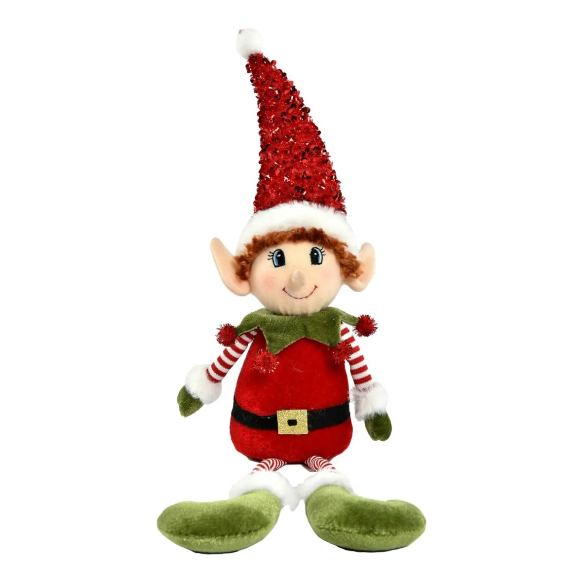 CHRISTMAS DREAM Lutin farceur à asseoir (H57 cm) Pipo en Père Noël Multicolore Outlet
