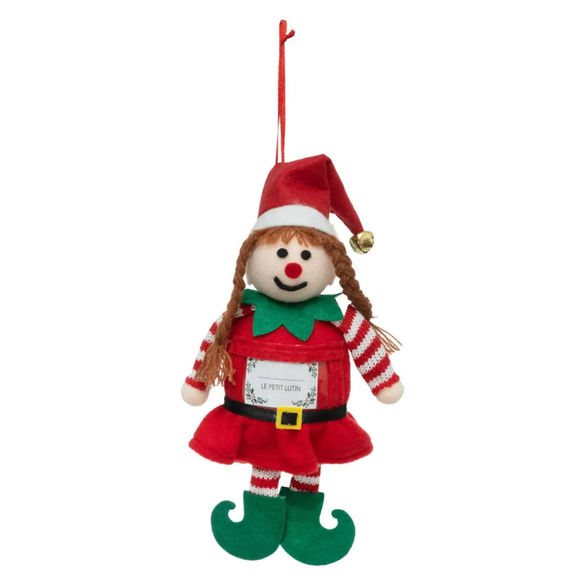 FEERIC LIGHTS Lutin farceur à suspendre (H20 cm) Fille Mignonne Multicolore New