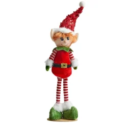 CHRISTMAS DREAM Lutin farceur longues jambes (H30 cm) Pipo en Père Noël Multicolore