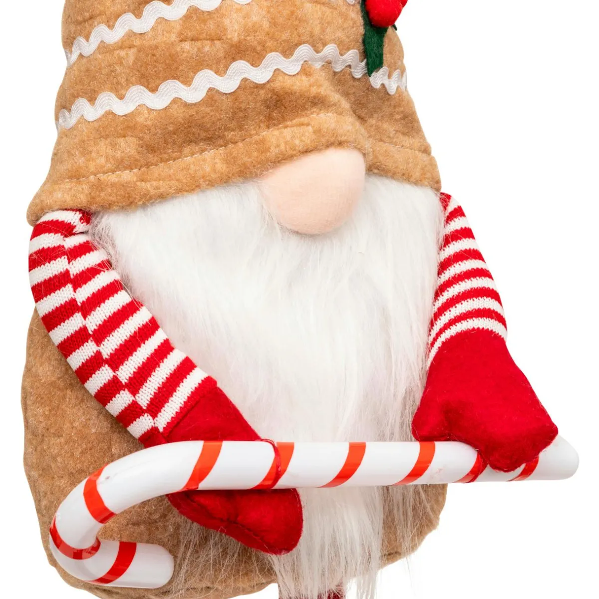 JJA Lutin jambes téléscopiques (H80 cm) Gourmand Pain d'épices Marron clair Hot