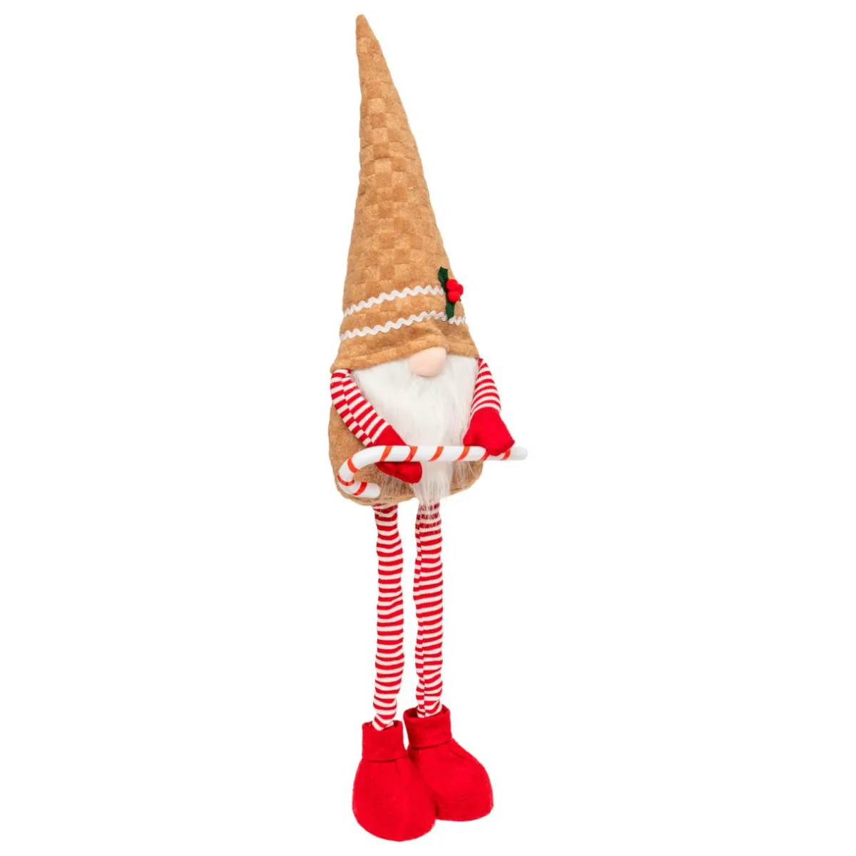 JJA Lutin jambes téléscopiques (H80 cm) Gourmand Pain d'épices Marron clair Hot