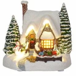KAEMINGK Maison de village illuminée Petit chaumière Sale