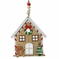 KAEMINGK Maison Mr Pain d'épice à suspendre (H17 cm) Multicolore New