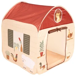Atmosphera cru017dateur d'intu017drieur for kids Maison pop up enfant (H85 cm) Ferme Multicolore Hot