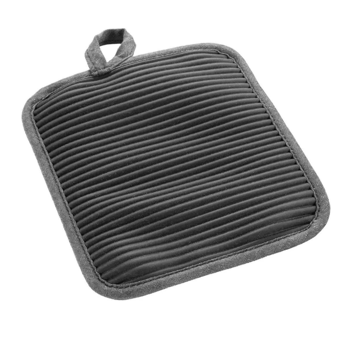 douceur d'intu017drieur Manique avec poche en coton (18,5 x 18,5 cm) Adam Gris Anthracite Sale