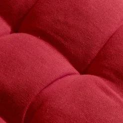 EMINZA Matelas de sol coton (120 x 60 cm) Pixel Rouge Sale