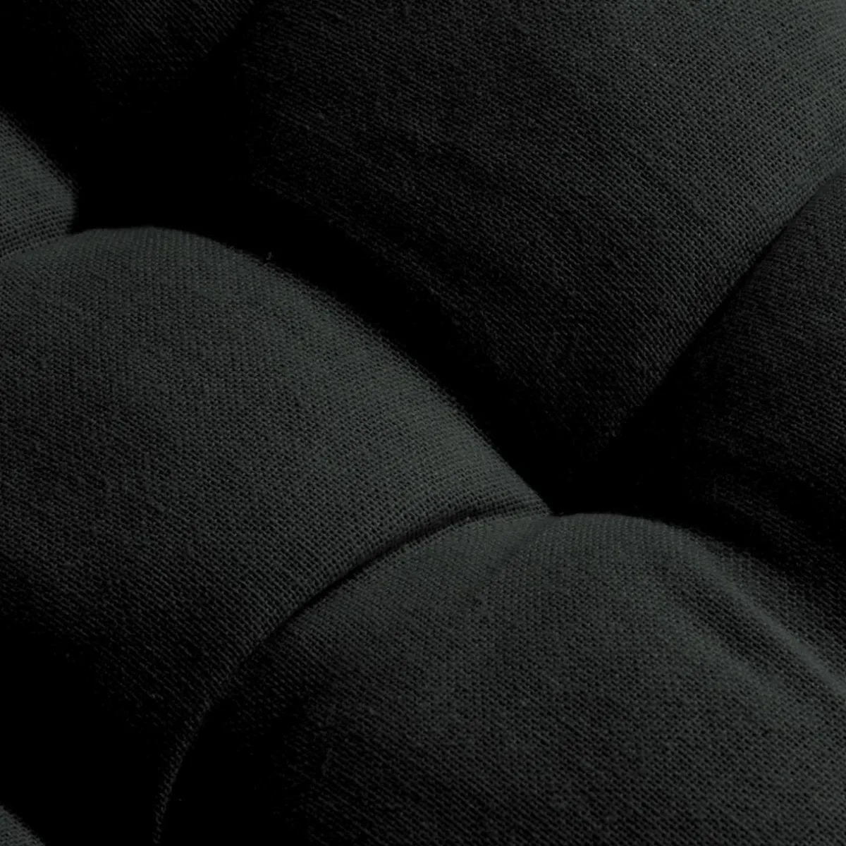 EMINZA Matelas de sol coton (120 x 60 cm) Pixel Noir