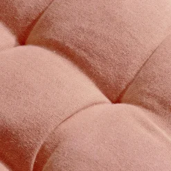 EMINZA Matelas de sol coton (120 x 60 cm) Pixel Rose Pêche