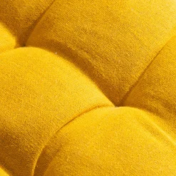 EMINZA Matelas de sol coton (120 x 60 cm) Pixel Jaune moutarde Online