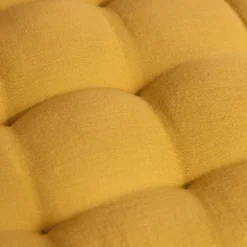EMINZA Matelas de sol gaze de coton (60 x 120 cm) Gaïa Jaune safran