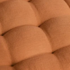 EMINZA Matelas de sol gaze de coton (60 x 120 cm) Gaïa Abricot Discount