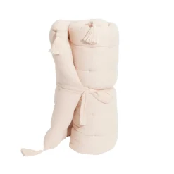 EMINZA Matelas de sol gaze de coton (60 x 120 cm) Gaïa Rose poudré Best
