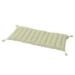 EMINZA Matelas de sol gaze de coton (60 x 120 cm) Gaïa Vert tilleul Best