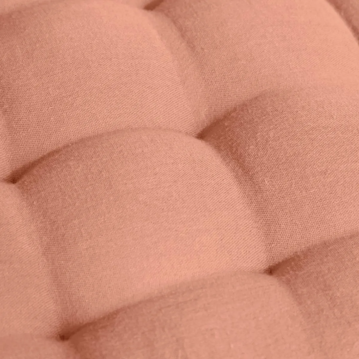 EMINZA Matelas de sol gaze de coton (60 x 120 cm) Gaïa Rose Pêche Hot