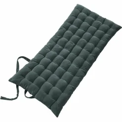 EMINZA Matelas de sol velours de coton (60 x 120 cm) Victor Gris ardoise