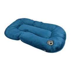 LOVE STORY Matelas flocon réversible pour chat et chien Patchy L69 cm /Charbon Bleu Outlet