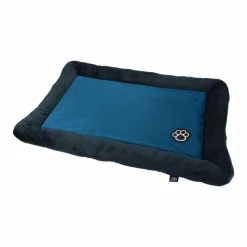 LOVE STORY Matelas pour chat et chien Patchy L70 cm /Charbon Bleu New